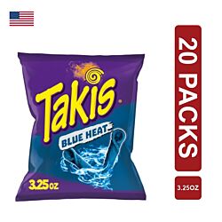 Takis Blue Heat Usa 20 X (3.25oz/92.14g)
